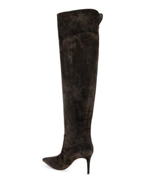 Gianvito Rossi Black Pointed Toe Boots
