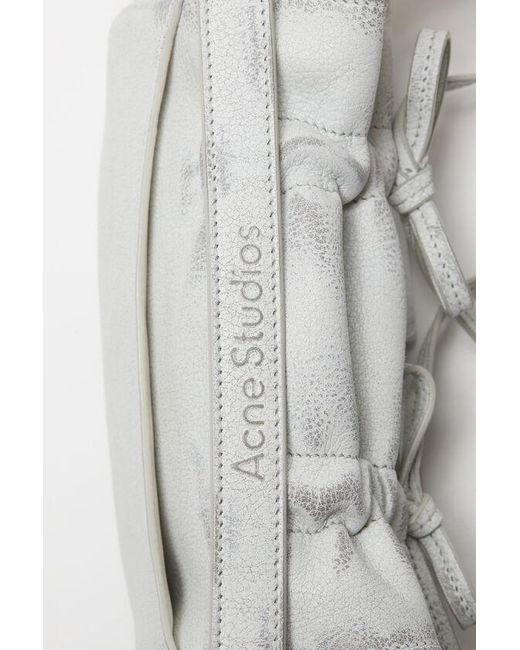 Acne Gray Multipocket Micro Tote Bag