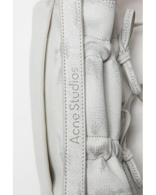 Acne Gray Multipocket Micro Tote Bag