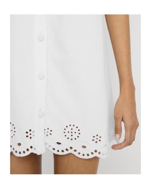 FRAME White Eyelet Play Dress