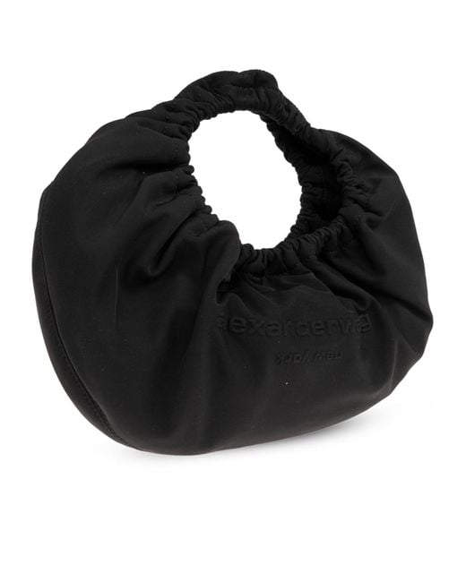 Alexander Wang Black Crescent Top Handle Bag