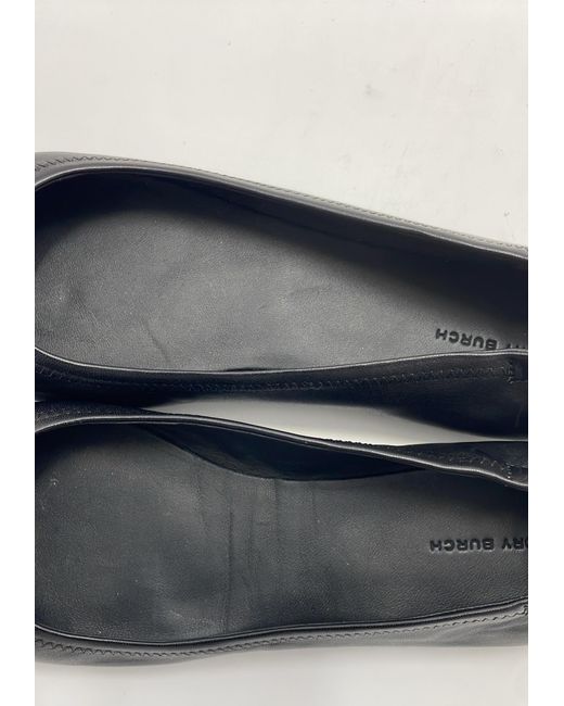 Tory Burch Black Minnie Travel Ballet Flats