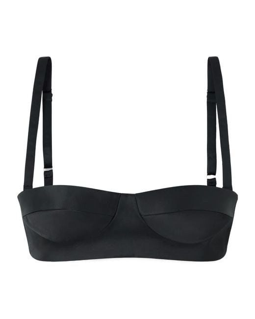 Khaite Black Selah Bralette