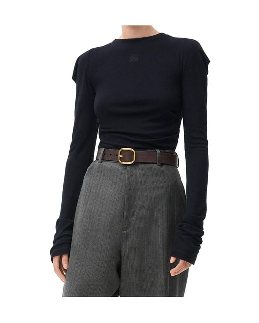 Loewe Blue Long Sleeve Top