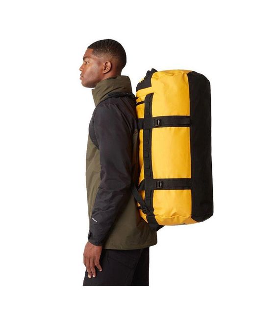 The North Face Yellow Large Base Camp Duffel Bag for men