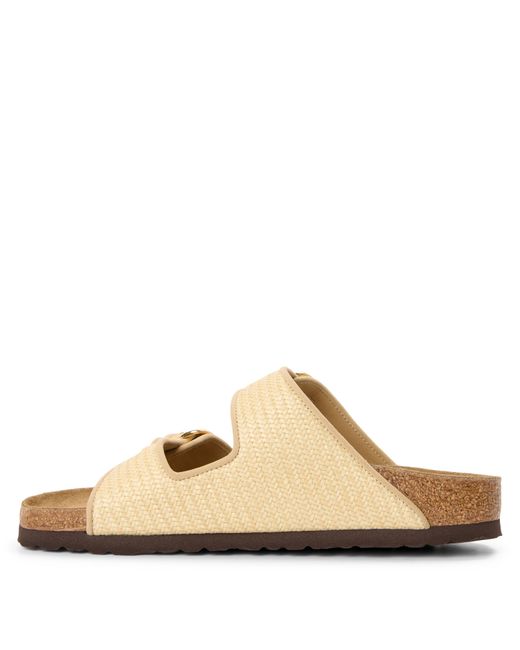 Birkenstock Metallic Arizona Buckle Flat Sandals