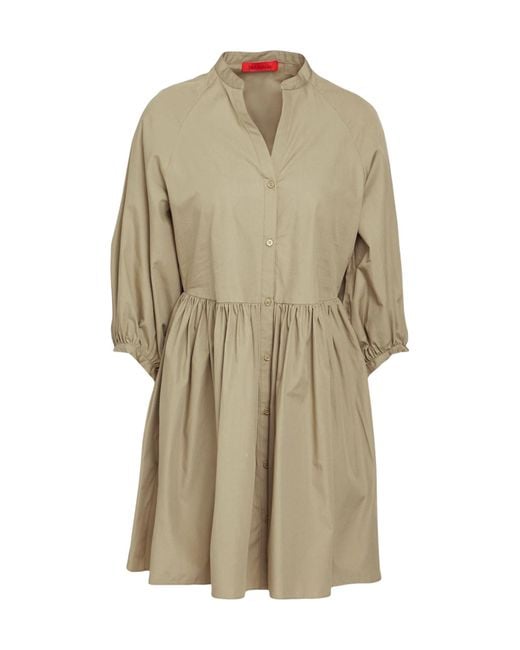MAX&Co. Natural Shirt Dresses