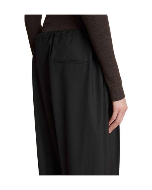 Khaite Black Trenton Pant
