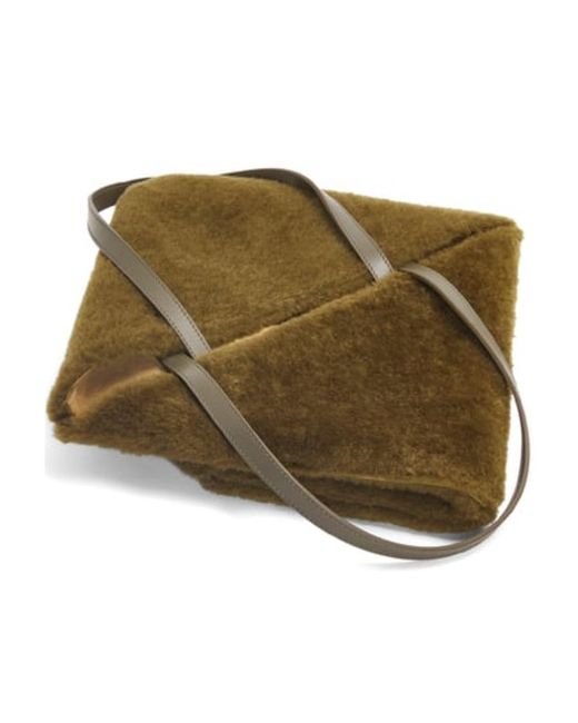 Loewe Natural Puzzle Fold Medium Tote Bag