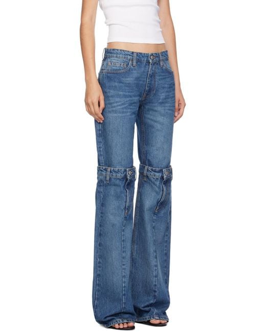 Coperni Blue Belt Ring Jeans