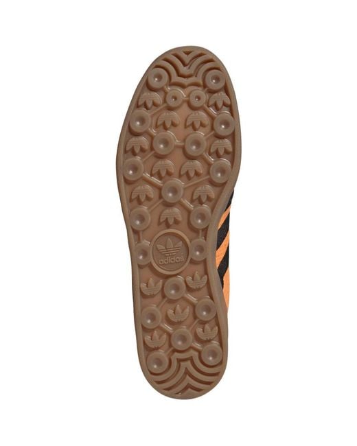 Adidas Originals Brown Gazelle Indoor Low-Top Sneakers for men