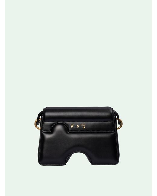 Off-White c/o Virgil Abloh Black Burrow-22 Shoulder Bag
