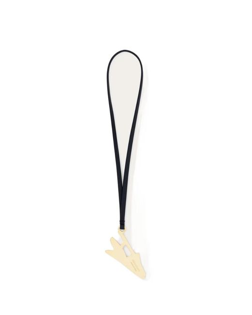 Ferragamo White Ferragamo Arlequin Bag Charm