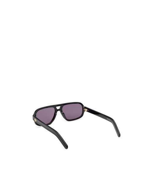 Adidas Originals Purple Geometric Sunglasses for men