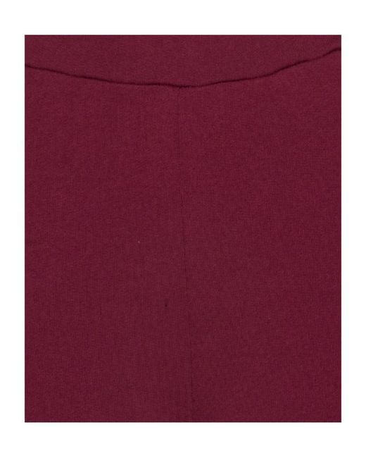 ROTATE BIRGER CHRISTENSEN Red Terry Back Sweatpants