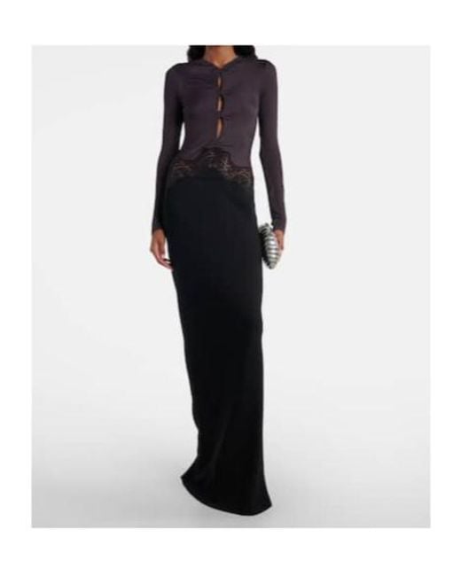 Christopher Esber Black Long Sleeve Dress