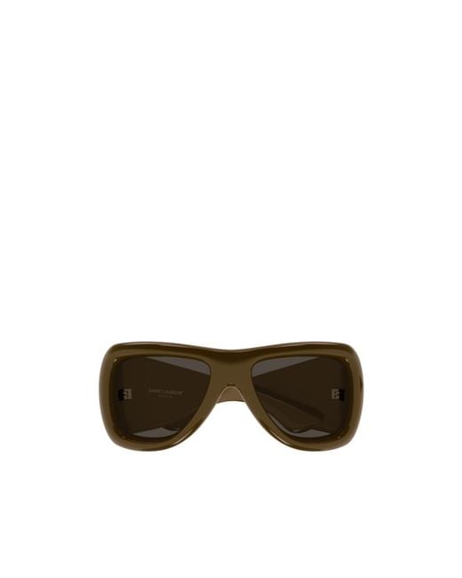 Saint Laurent Green Sl 902 Howl Oversized-Frame Sunglasses for men