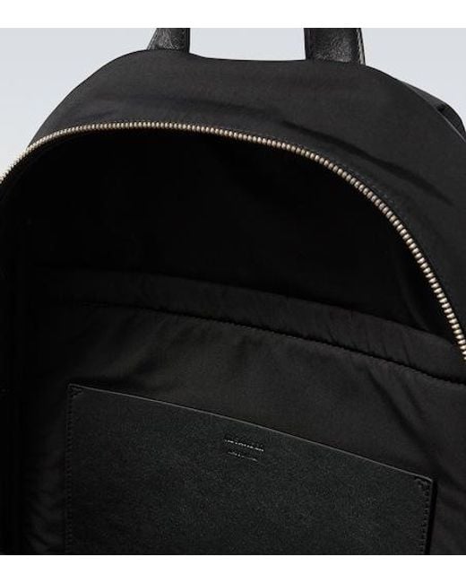 Jil Sander Black Urban Backpack for men