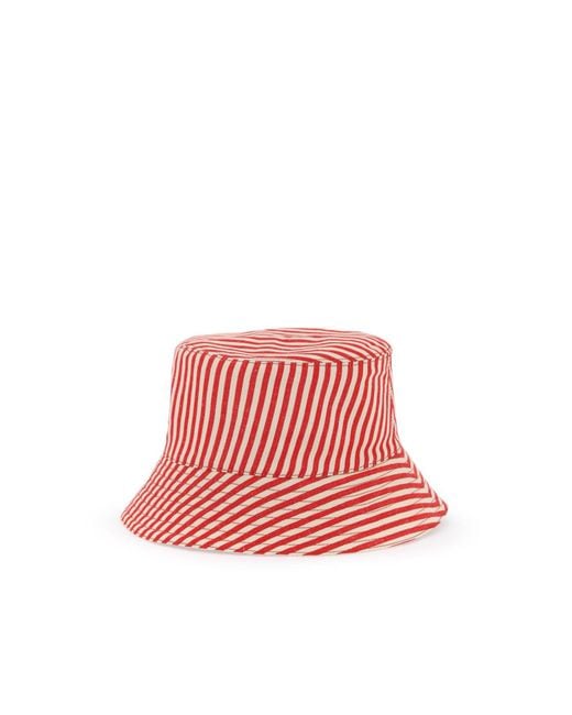 Miu Miu Red Appliqué-Logo Clutch And Bucket Hat (Two-Piece Set)