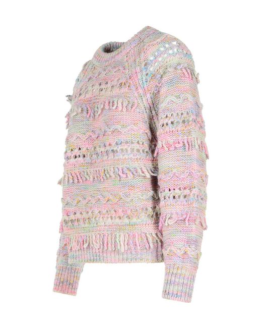 Isabel Marant Pink Round Neck Sweater