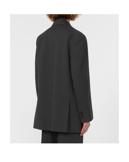 Weekend by Maxmara Black Edmea Single-Breasted Blazer