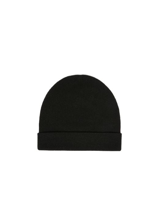 Max Mara Black Cashmere Hat