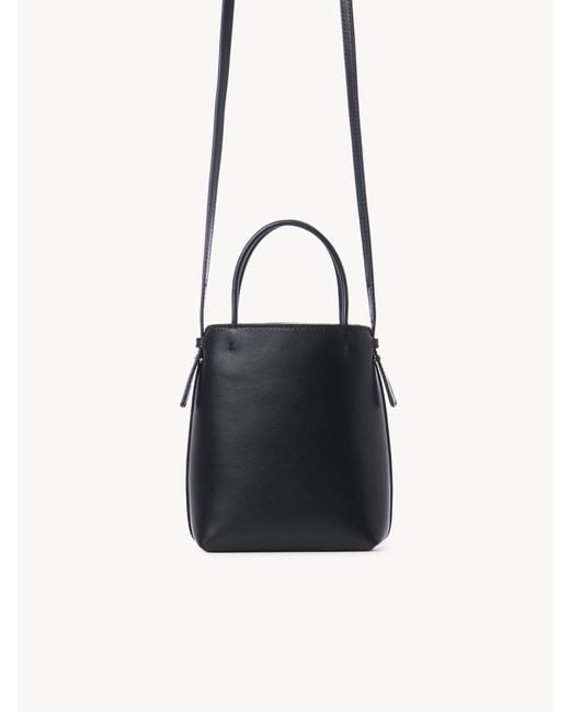 Chloé Black Chloé Sense Micro Tote Bag