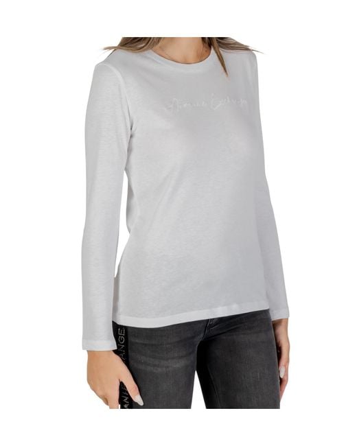 ARMANI EXCHANGE Gray Round-Neck T-Shirt