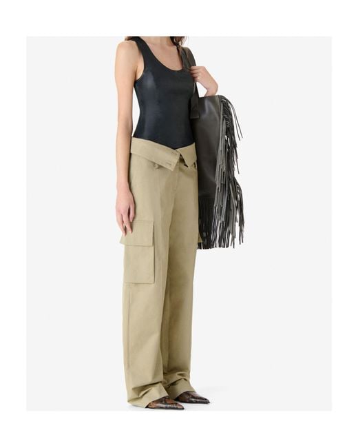 IRO Natural Indra High Waist Cargo Trousers