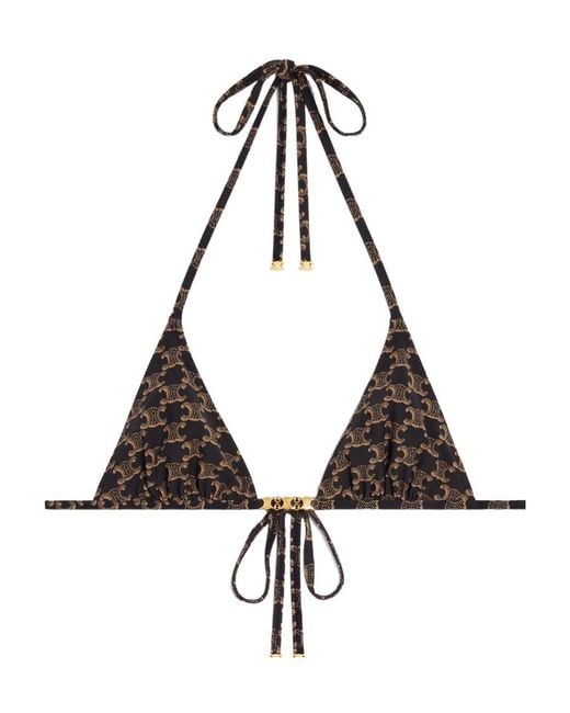 Céline Multicolor Triangle Top