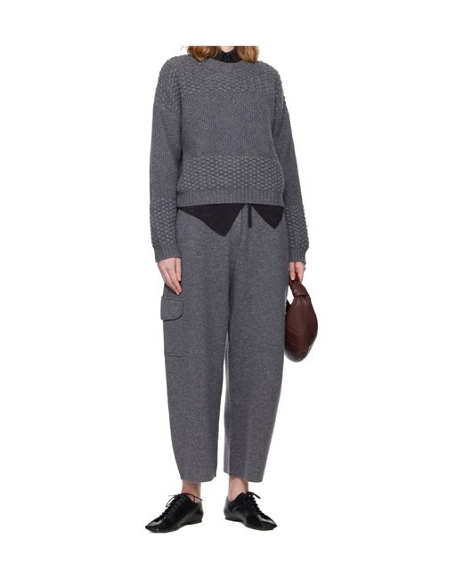 Lisa Yang Gray Signe Sweater