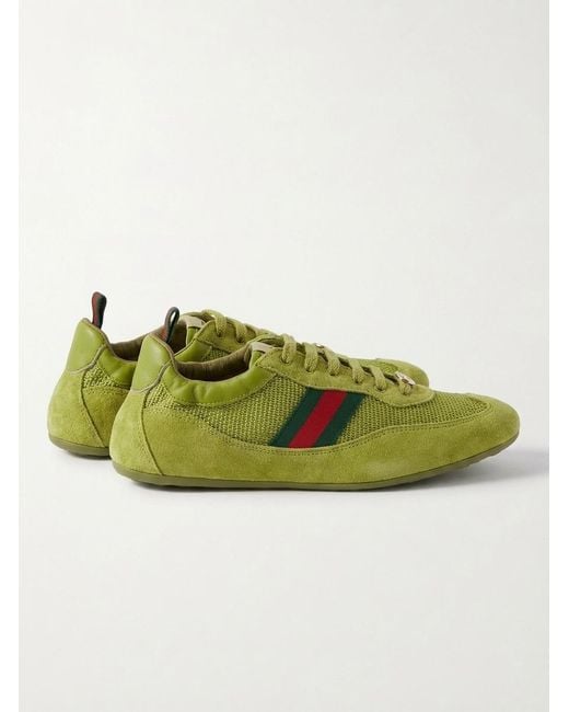Gucci Green Shift Trainers