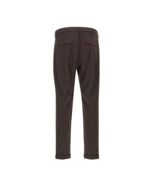 Dondup Gray Gaubert Slim Fit Pants for men