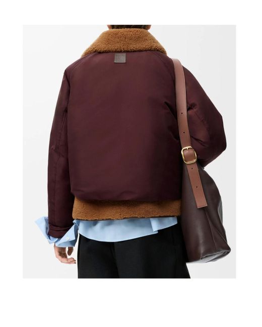 Loewe Purple Long-Sleeved Jacket