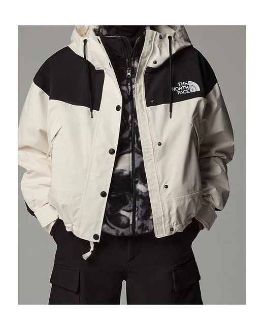 The North Face Black Logo Embroidered Hooded Jacket