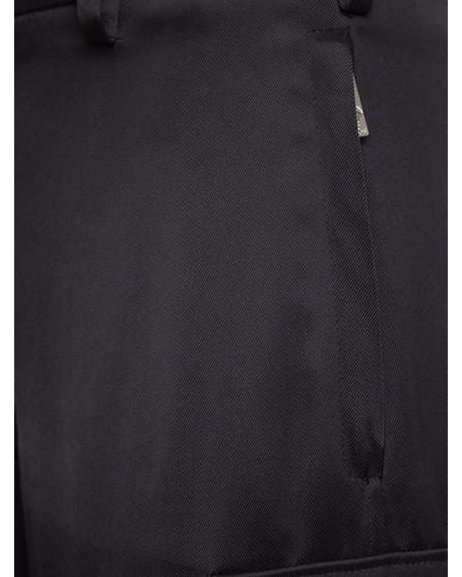 Versace Black Work Casual Pants