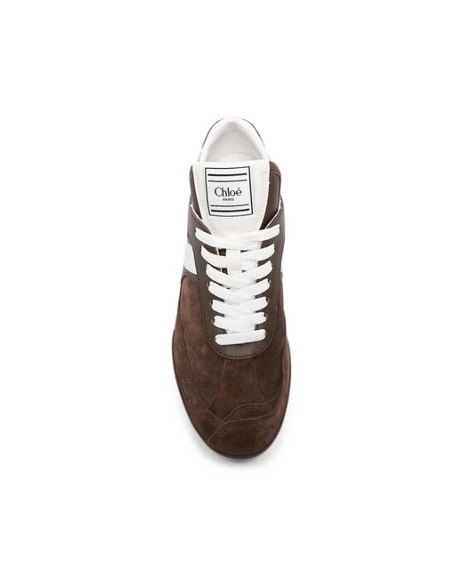 Chloé Brown Chloé Kick Sneakers