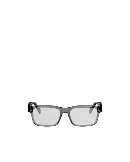 Dior Metallic Eyewear Botanicao S4I Rectangle Frame Glasses for men