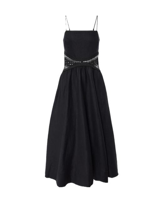 Jonathan Simkhai Blue Suspender Dress