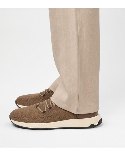 Tod's Brown Lace-Up Casual Shoes for men