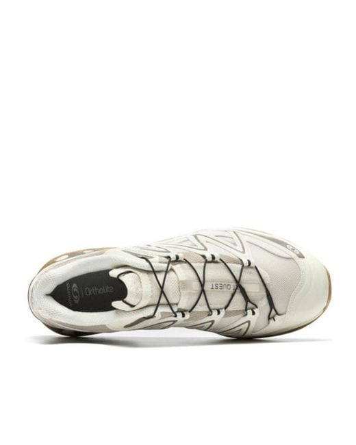 Salomon Lab White Salomon Xt-6 Lace-Up Sneakers for men
