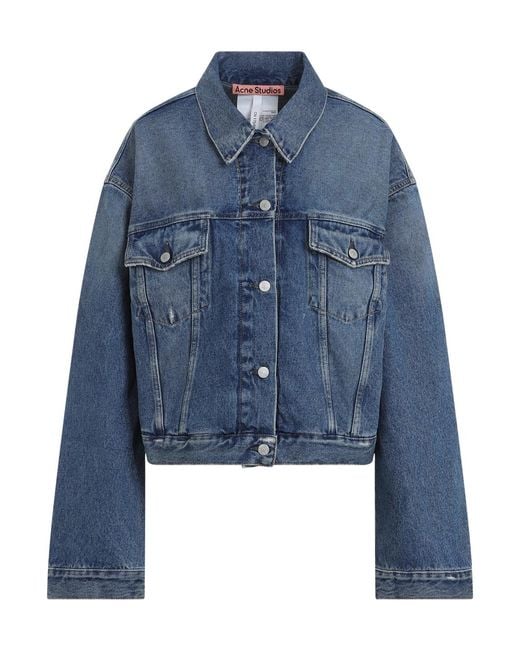 Acne Blue Acne Denim Jacket