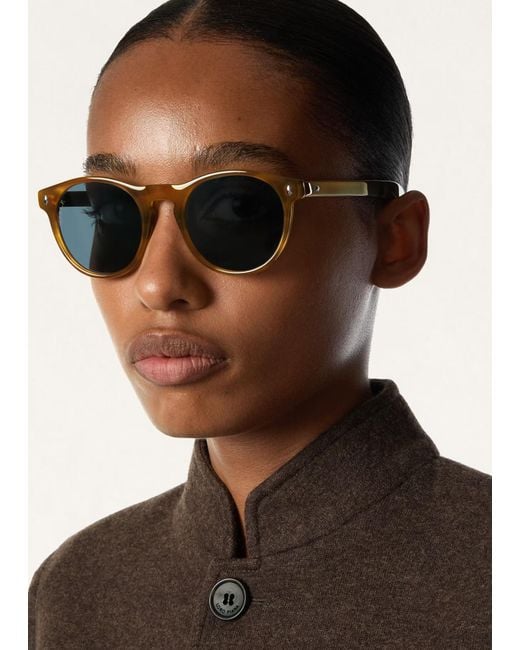Loro Piana Blue Maremma Sunglasses for men