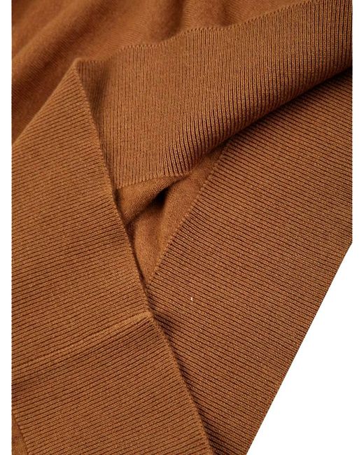 Burberry Brown Round-Neck Sweater for men