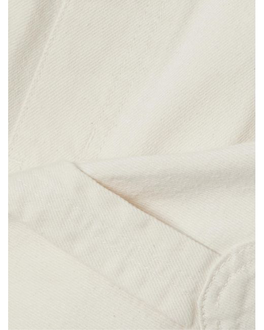 FRAME White Casual Pants With Belt Loops