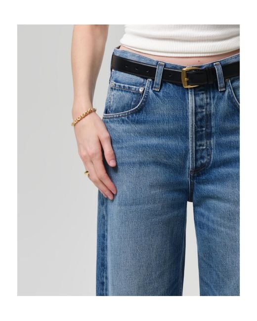 Citizens of Humanity Blue Ayla Relaxed Jeans