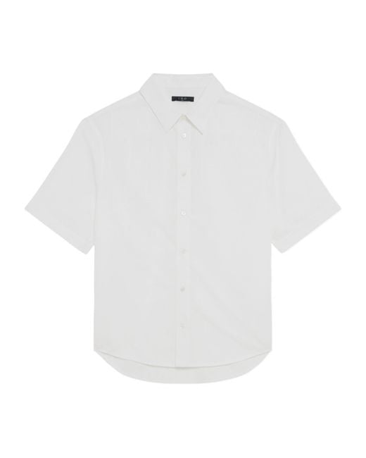IRO White Short-Sleeved Shirt for men