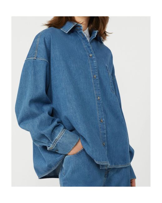 Weekend by Maxmara Blue Denim Shirt