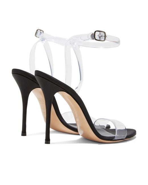 Casadei White Sue Ankle-Strap Heeled Sandals