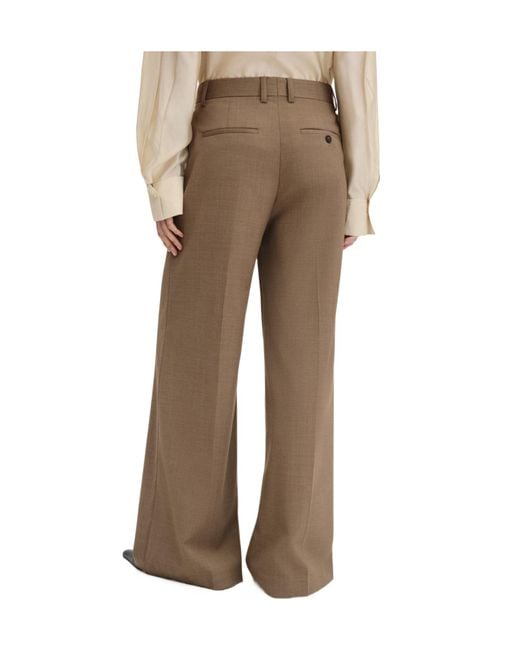 Filippa K Natural High-Rise Wide-Leg Pants
